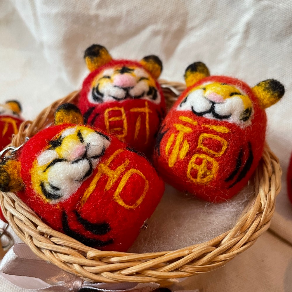 達摩福氣吊飾