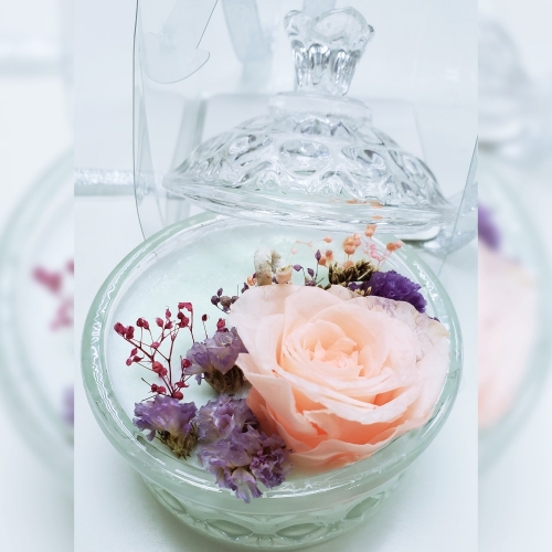 乾燥花蠟燭